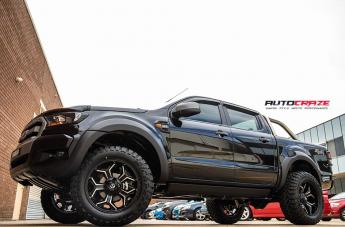 FORD RANGER AVENGER GLOSS BLACK MILLED
